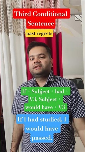 Learn Third Conditional in 30 seconds ⏱️❤️#trending #shortsfeed #short #englishgrammar #learnenglish