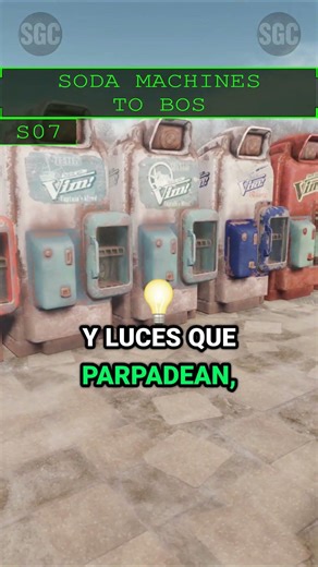 Tu base con máquinas Nuka-Cola… demasiado real 🥤 | #fallout4 #fallout #mods