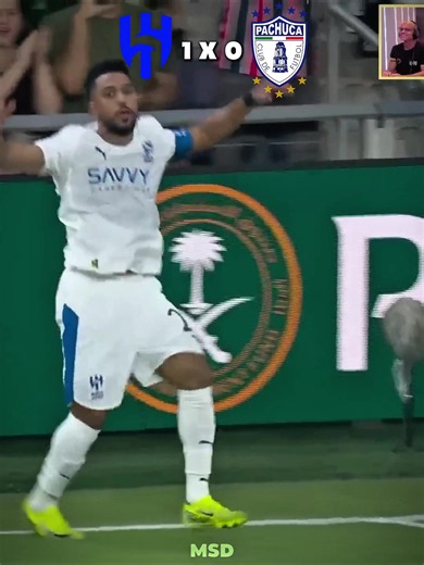 Golaço de cobertura do Al Hilal contra Pachuca no Mundial de Clubes