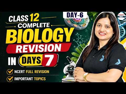 Class 12 Biology Full Revision -6 || Biotechnology Complete Unit | Principles & Applications | NCERT