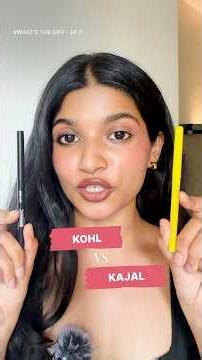 What's the difference between Kohl & Kajal? Find out here 😍 #nykaatv