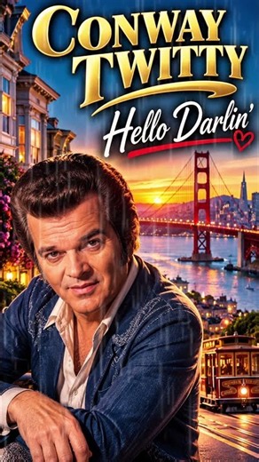 ❤️🎸 Conway Twitty – Hello Darlin’ #ConwayTwitty #CountryMusic #Classic #Shorts