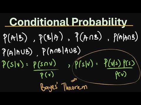 Solve Questions on Conditional Probability & Bayes’ Theorem