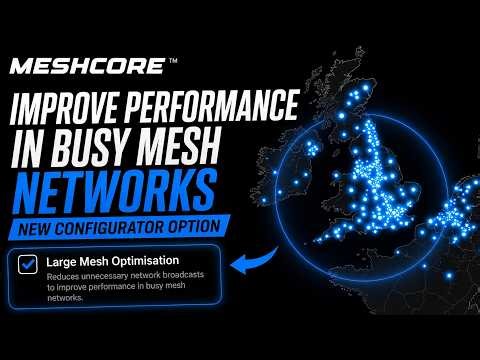 Improving Performance in Busy MeshCore Networks