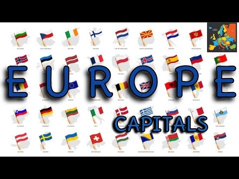Every European Country and Its Capital City (English Version)