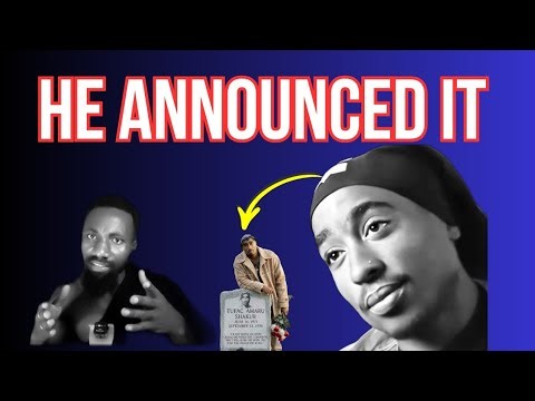 How Tupac Announced His Death Before It Happened