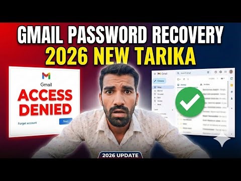 Forgot Gmail Password? How to Recover Your Gmail Account in 2026 (Step by Step)