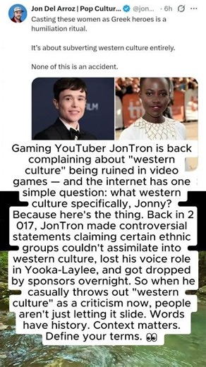 What Happened When JonTron Said 'Western Culture' Again 😳