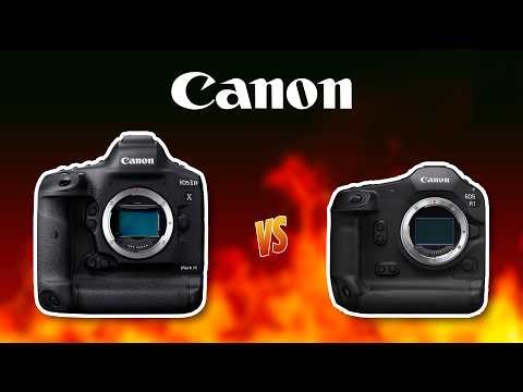 Canon 1D X Mark III 🆚 EOS R1 | Quale è la Miglio Mirrorless per i Fotografi Professionisti?