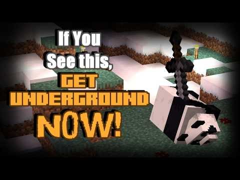 If You Discover Your Panda Has Been Skewered, GET UNDERGROUND FAST! Minecraft Creepypasta