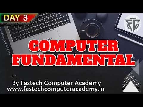Day 3 I Computer Hardware Devices Explained | Input Devices & Output Devices I Fastech Computer I