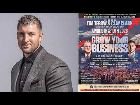 Tim Tebow | Join Tim Tebow At Clay Clark's April 9-10 ThrivetimeShow.com Business Growth Conference