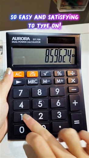 ASMR Unboxing Giant Calculator 🤯