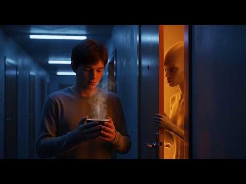 The Alien Girl Who Lived on Paper… Until a Delivery Boy Brought Her Real Food | HFY | Best Stories