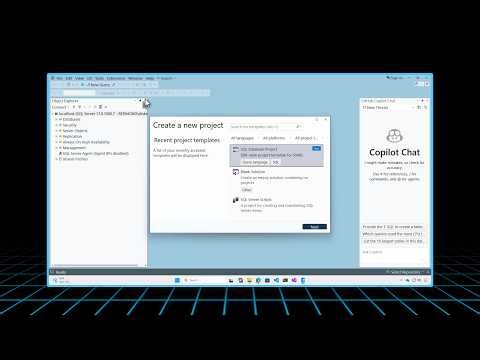 Installing SQL projects in SSMS
