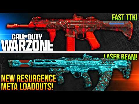WARZONE: New TOP 5 BEST RESURGENCE META LOADOUTS To Use! (WARZONE META After Update)