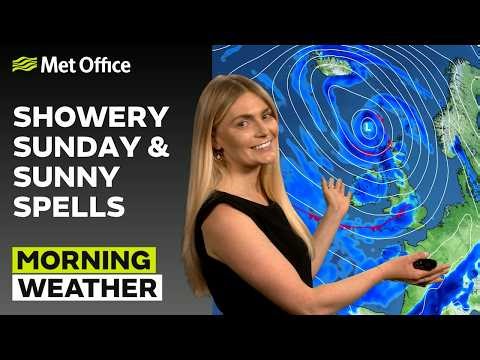 12/04/2026 - Showers starting to ease - Morning Weather Forecast UK – Met Office Weather