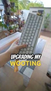 I made The Best Wooting Keyboard