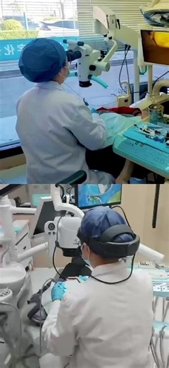 🤗The Liberation of Posture. 👉Traditional Scope: Fixed, fatiguing. 👉Naked-Eye Digital Microscope: Fluid, natural, instantly intuitive. See the side-by-side comparison that's changing clinical comfort.. #SurgicalErgonomics #DigitalMicroscopy #FirstTrySuccess#ClinicalEfficiency#FutureOfSurgery#Microscope#nakedeyemicroscope#digitaloperatingmicroscope#Productivity