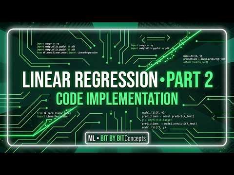Linear Regression Model Code implementation from Scratch in Python📈 | #ML 