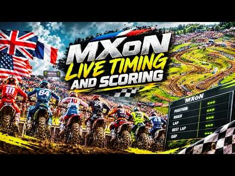 🔴 LIVE: FIM Motocross of Nations – Ernée 🇫🇷 | LIVE TIMING & SCORING | MXoN 2026