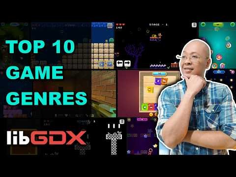 Top 10 Game Genres You Can Develop with Java and libGDX