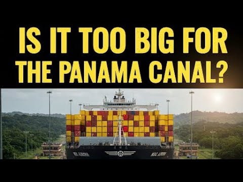 The Ultimate Shortcut: A 366m Container Ship’s Transit (4K Time-lapse)