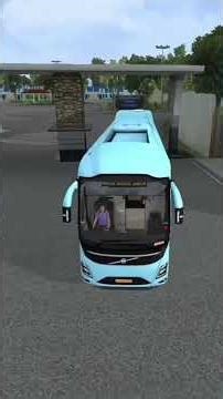 How to Drive Volvo 9600 in Bus Simulator India | 2 Min Easy Trick 😱 | BUSSID Mod Bus | Adyrix
