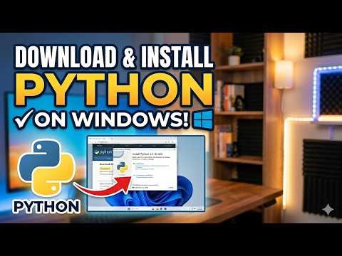How to download and install python on windows | Python 3.14.0 installation | install python 2026