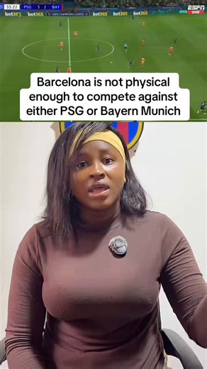 Barcelona are miles off the level of physical intensity that PSG and Bayern Munich showed yesterday… let’s be honest with ourselves 🥲