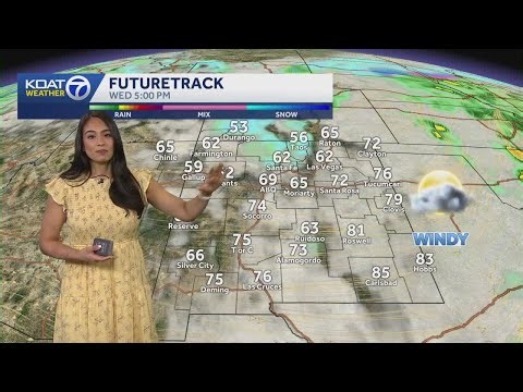 Showers and storms later today