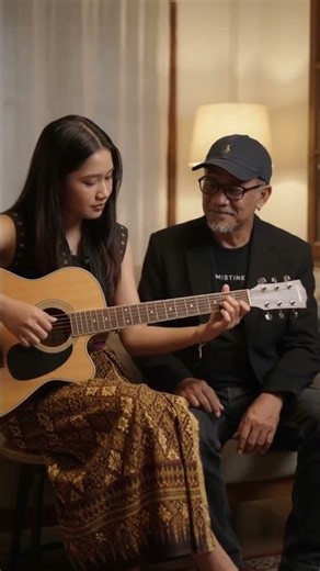 Beautiful nene royal AGT winner 2026 playing guitar with her father #trending #music #neneroyal