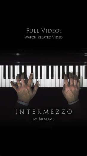 Brahms Destroyed His Own Music — He Kept This One 🎹 | Intermezzo Op. 118 No. 2