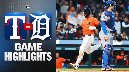 Rangers vs. Tigers Game Highlights (5/1/26) | MLB Highlights