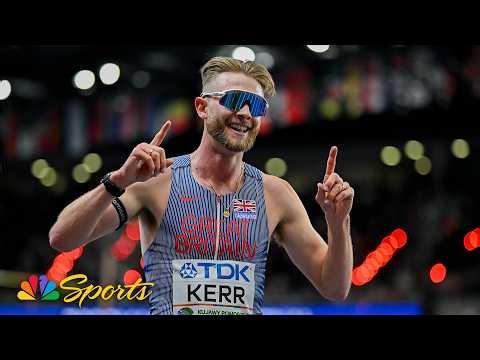 Josh Kerr earns lead in final lap, holds off Cole Hocker for 3000m World Indoor title | NBC Sports
