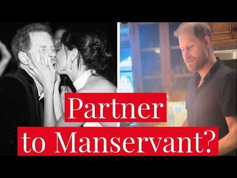 8 Years of Misery? Prince Harry Morphs Into Meghan Markle's Manservant During 8 Years of Marriage