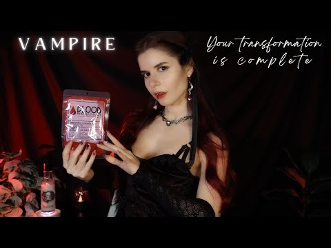 ASMR Vampire Roleplay - You’ll Sleep In 20min After I Turned You