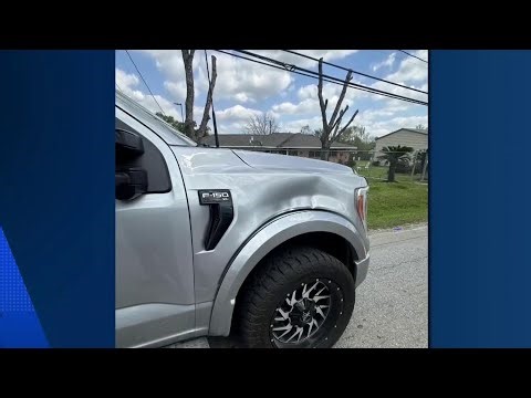 Aldine ISD student hospitalized after being hit by truck while getting off school bus