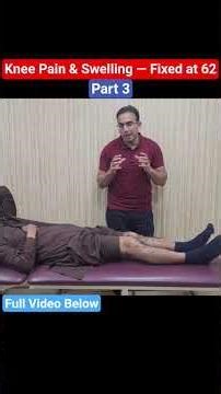 Fixing Knee Pain & Swelling With a 62 Year Old Patient. Providing Lasting Relief