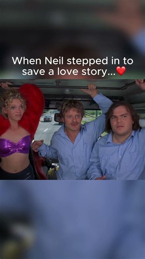 Neil turned on his “Heartlight” to help two young lovers come back together in ‘Saving Silverman.’