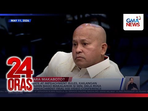 Can Bato attend impeachment trial remotely? | 24 Oras