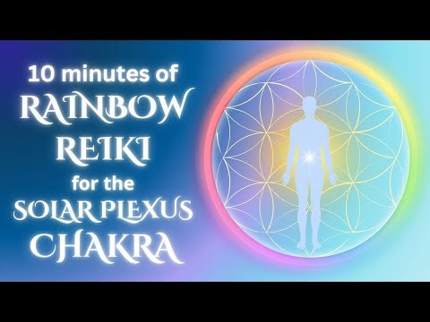 Rainbow Reiki for the Solar Plexus Chakra | Full-Spectrum Energy Healing (10 Minutes)