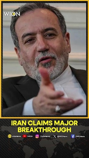 US-Iran Talks: Iranian FM Araghchi Says Major Progress Made In US-Iran Talks | WION