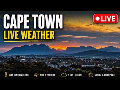 Cape Town Weather Cam - Northern Suburbs Live Live Stream
