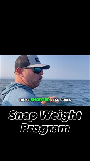 Fish Hawk Electronics on Instagram: "Captain Craig Sleeman describes the advantages of adding snap weights to lead core while trolling for walleyes on Lake Erie. #fishing #greatlakesfishing #fishhawkelectronics"