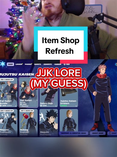 JJK Fortnite Item Shop Review and Refresh Today