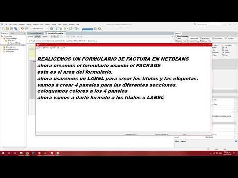 TUTORIAL FACTURA NETBEANS