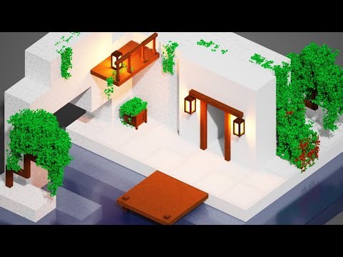 Voxel Art Speed Run | Isometric Mini-World Design | Visual Inspiration