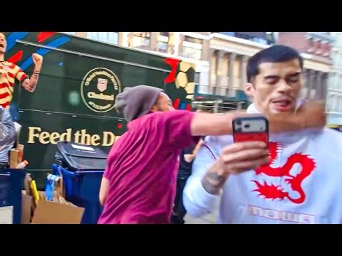 SNEAKO GETS PUNCHED (ATTACKED) 