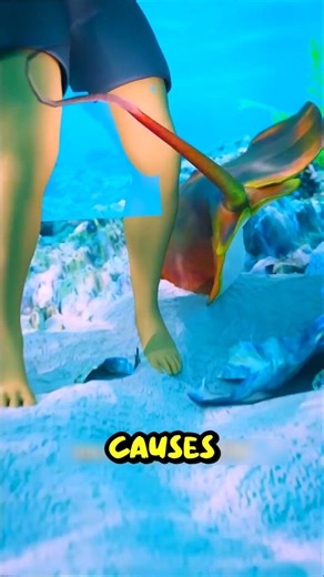 Why Stingrays Sting You by Accident ☀️